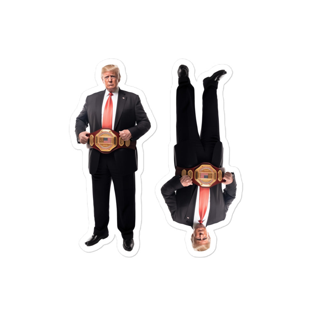 Intercontinental Champion Trump Sticker