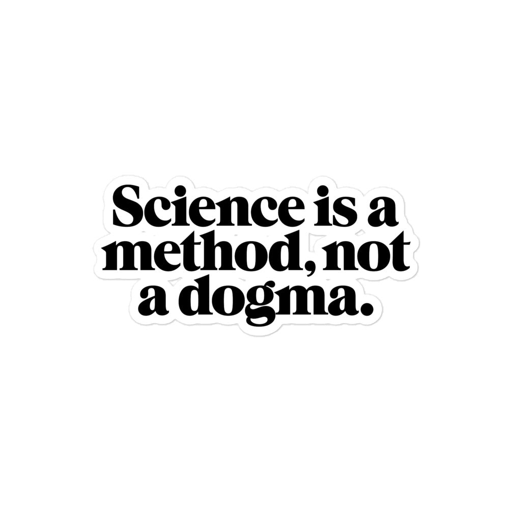 Science is a Method Sticker