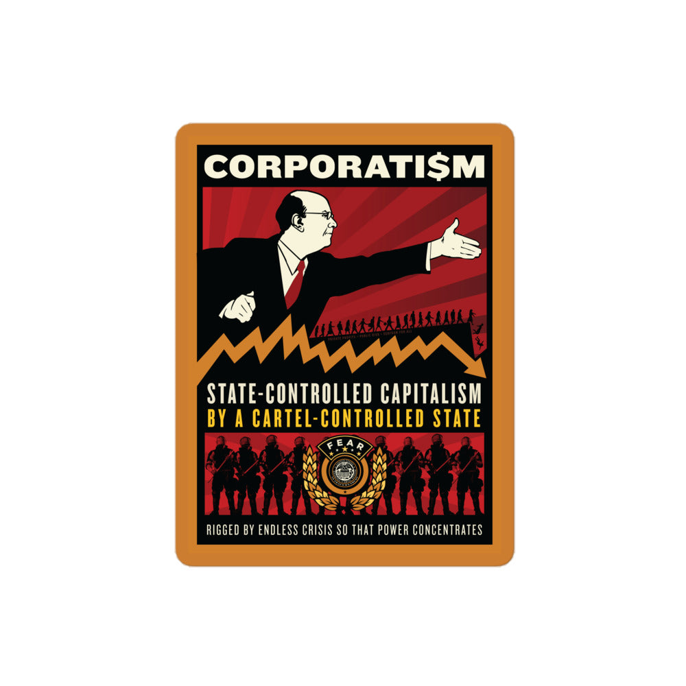 Corporatism Sticker