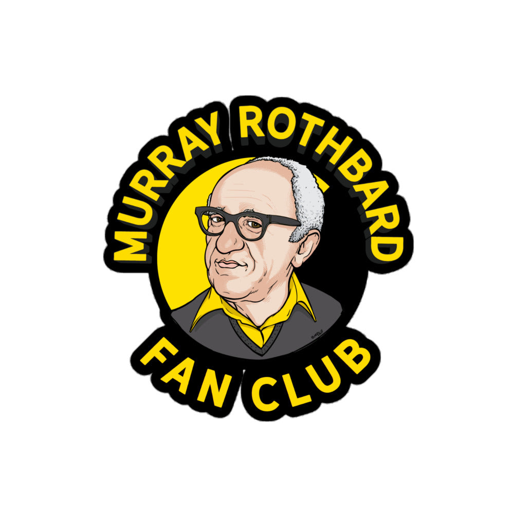 Murray Rothbard Fan Club Sticker