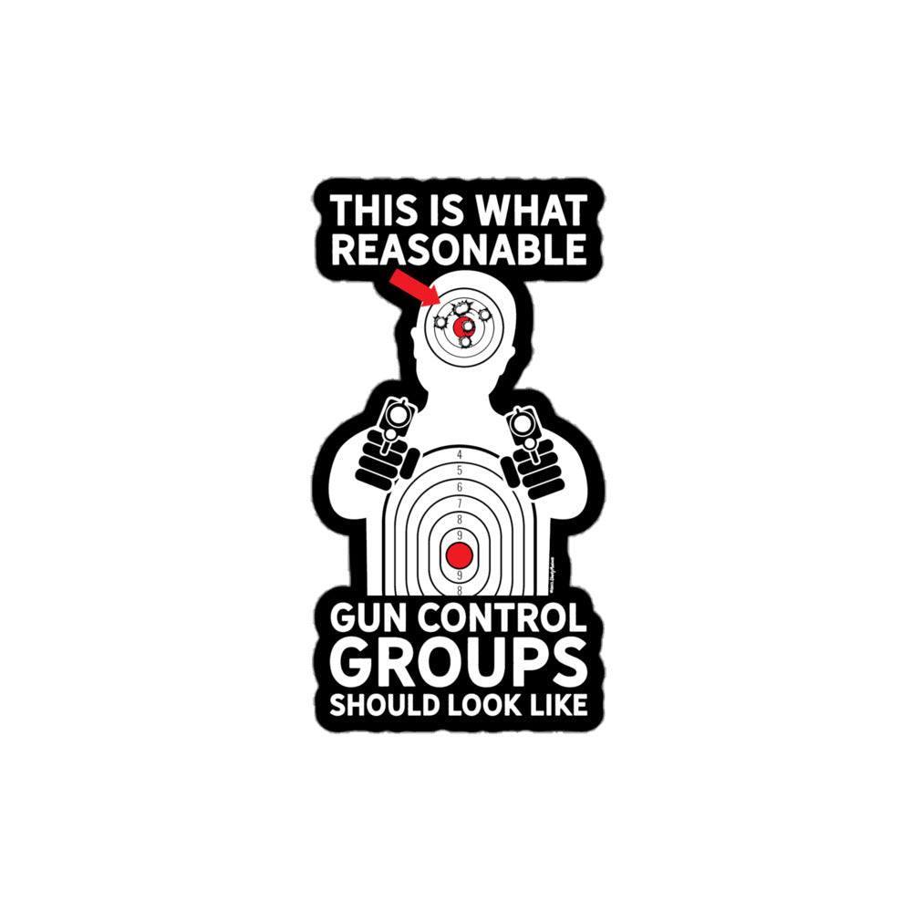 Reasonable Gun Control Groups Sticker