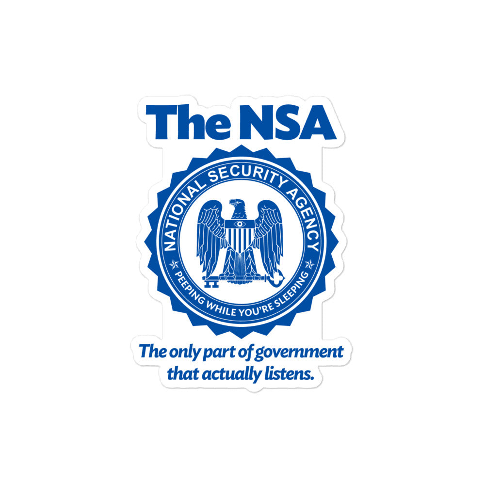The NSA Sticker - Liberty Maniacs
