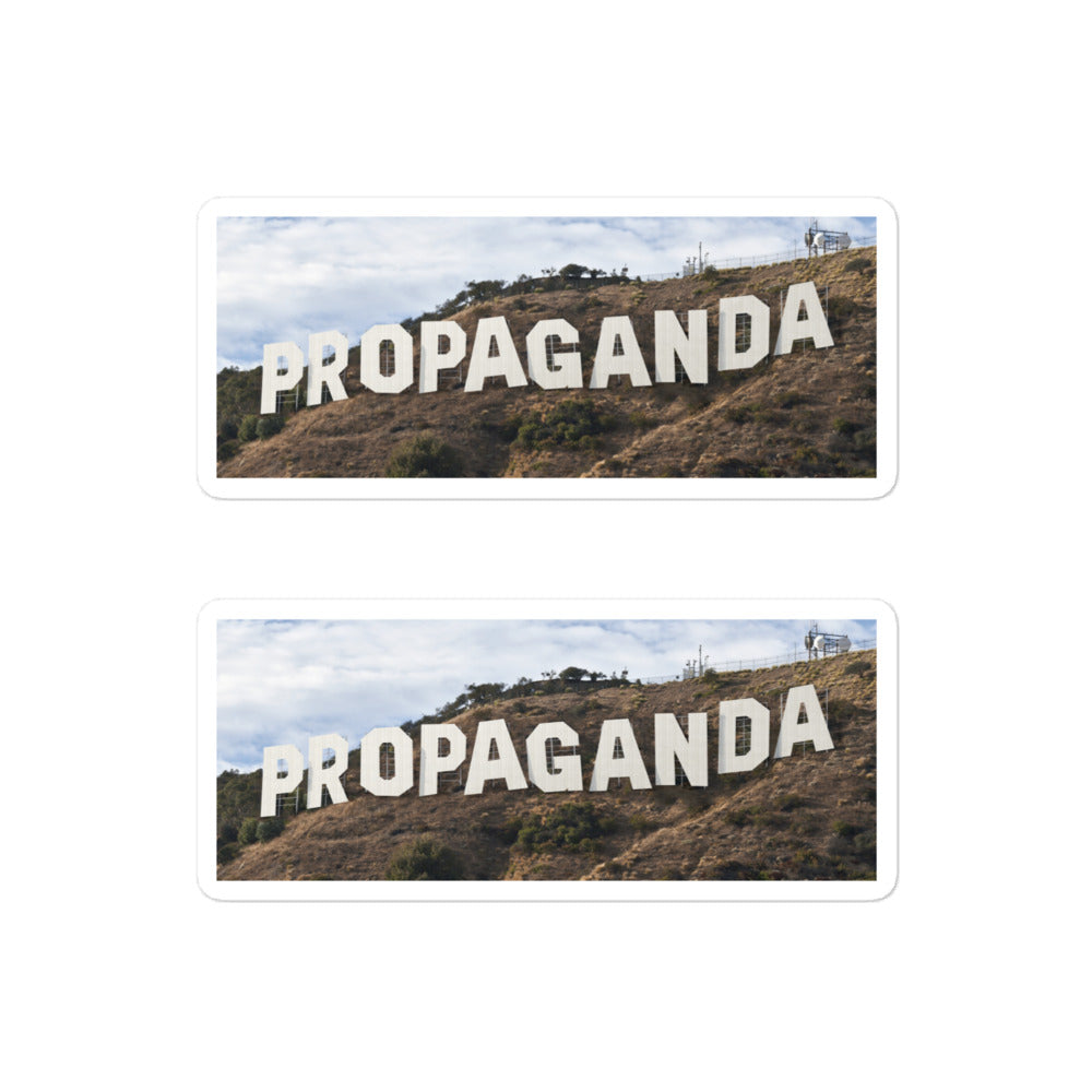 Hollywood Propaganda Sticker