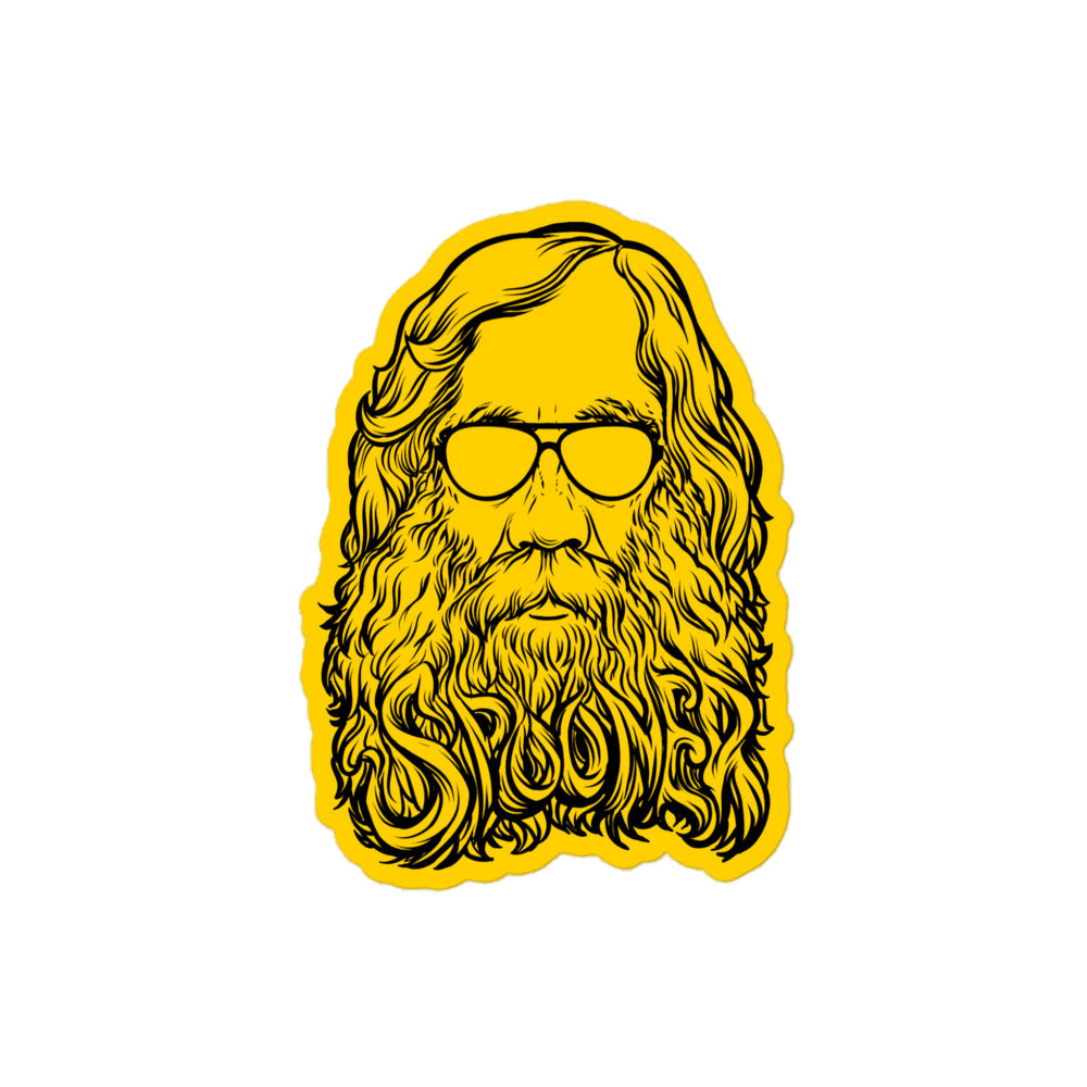 Lysander Spooner Too Cool For Rules Sticker