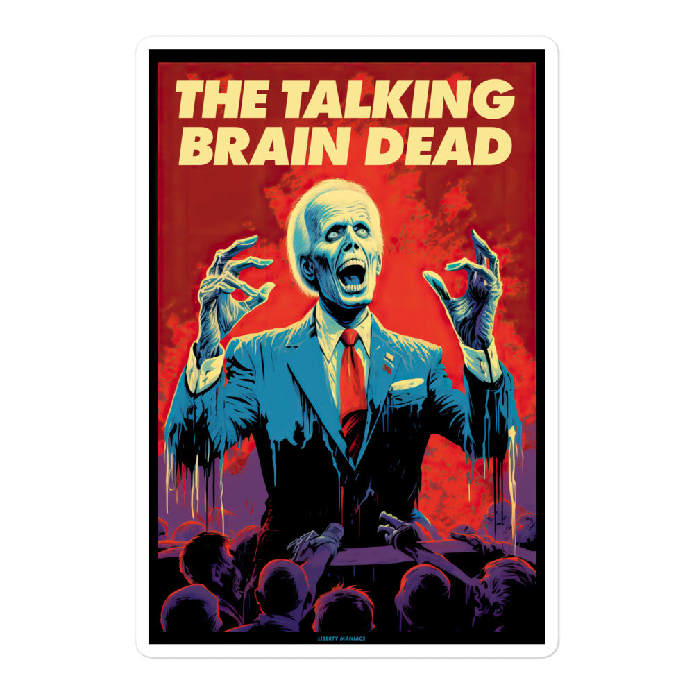 The Talking Brain Dead Sticker