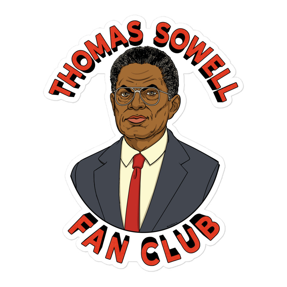 Thomas Sowell Fan Club Sticker