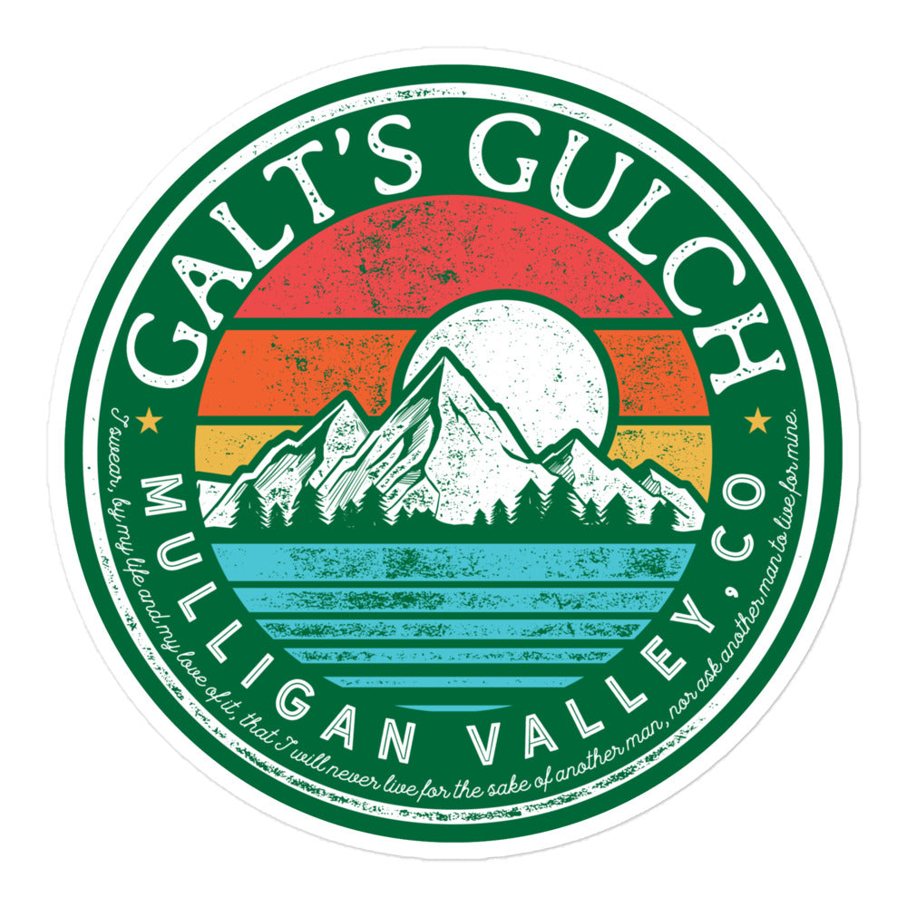 Galt's Gulch Sticker