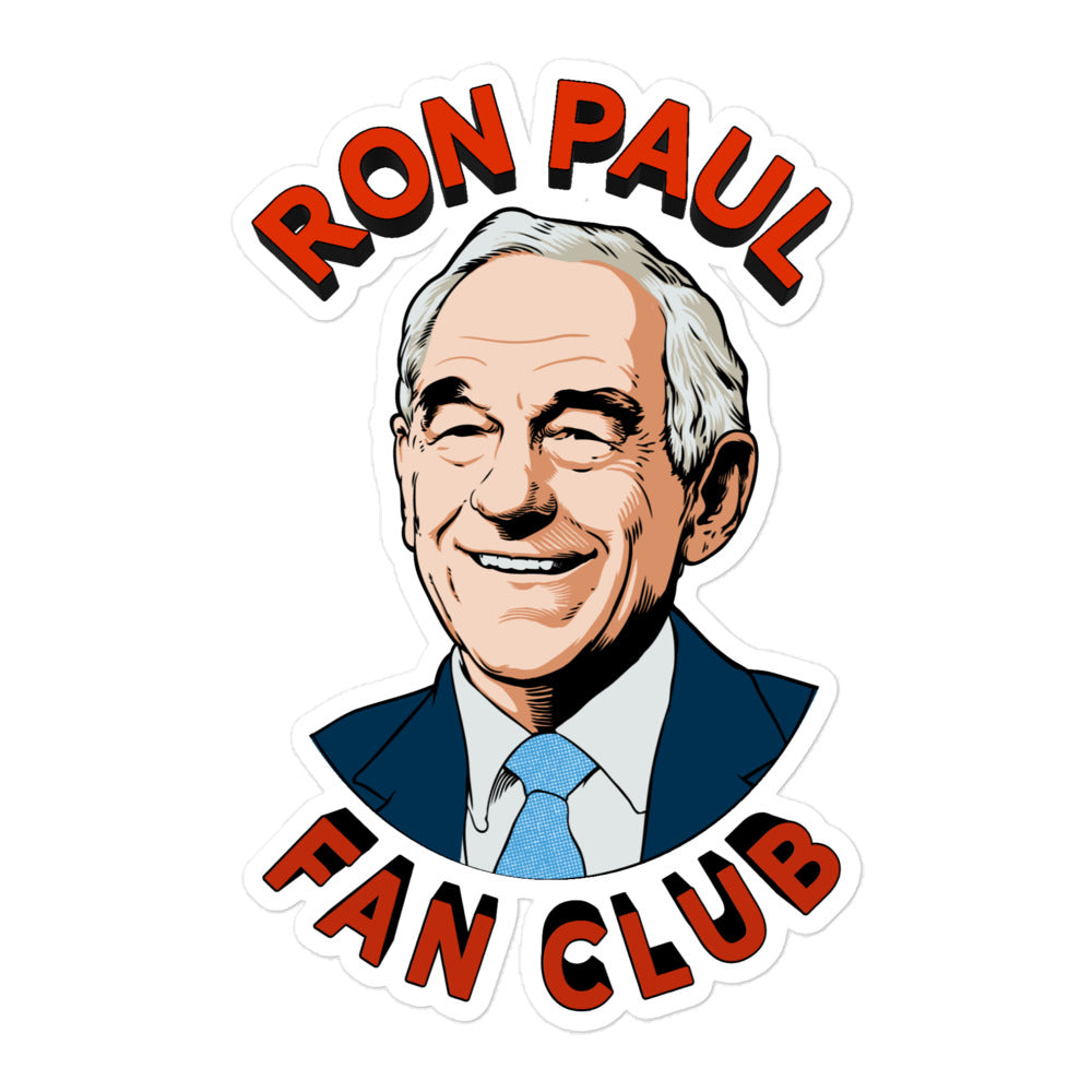 Ron Paul Fan Club Sticker