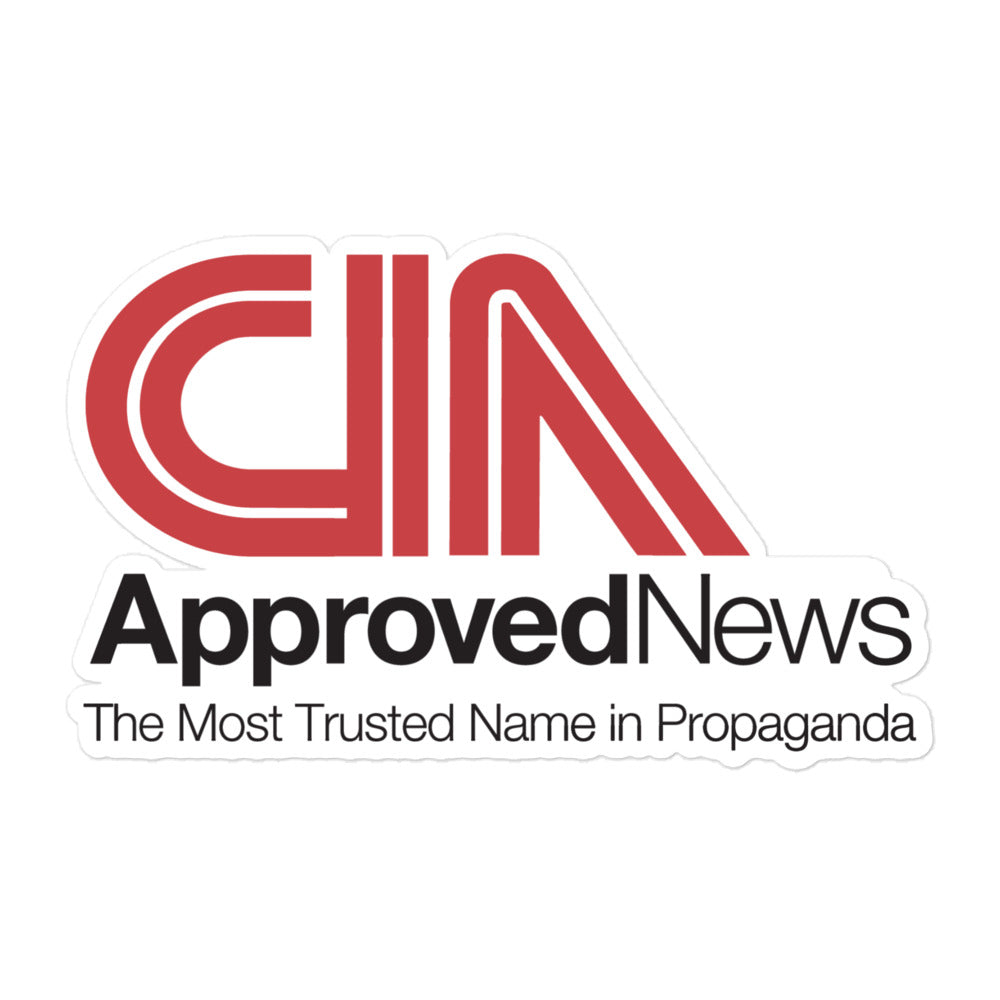 CIA News Sticker