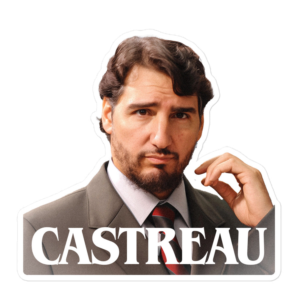 Castreau Canada's Cuban Comrade Sticker