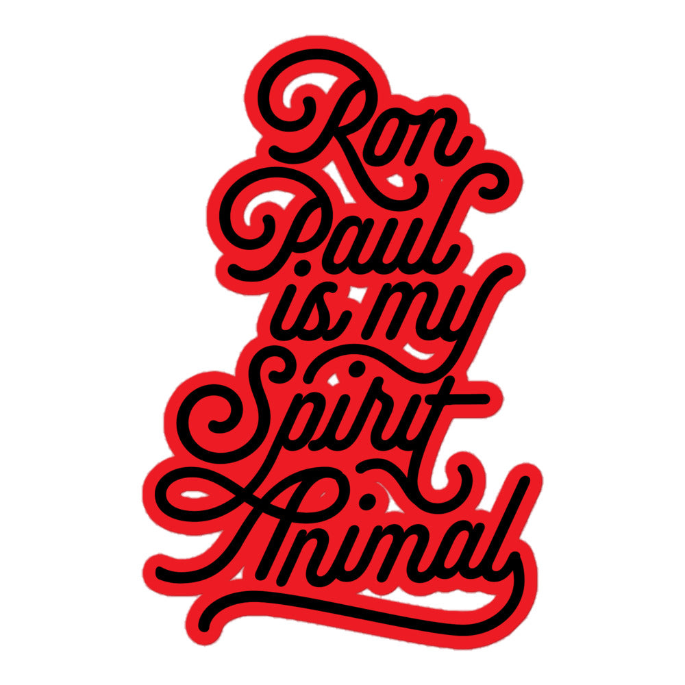 Ron Paul is My Spirit Animal Sticker