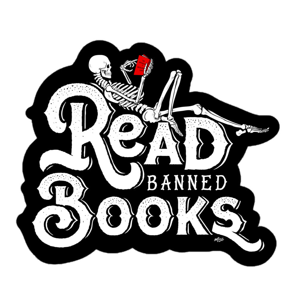 Read Banned Books Sticker