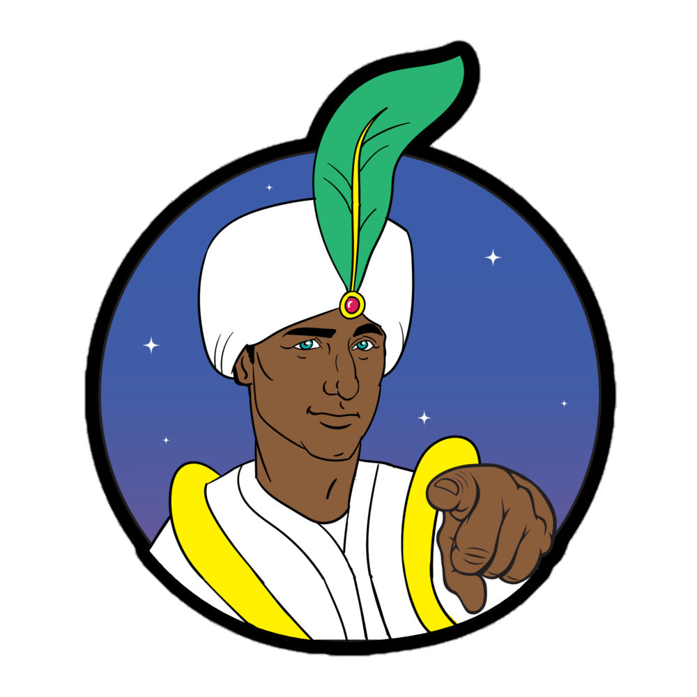 Justin Trudeau Arabian Nights Sticker