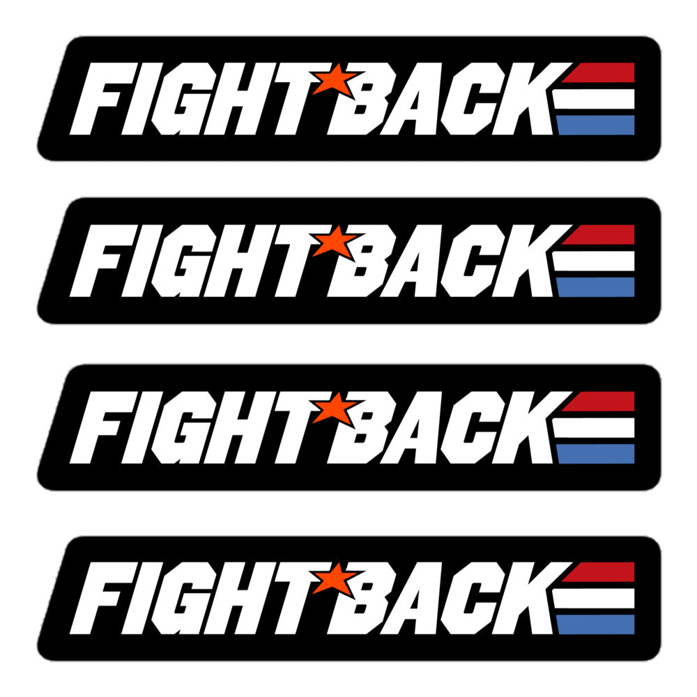 Fight Back Stickers