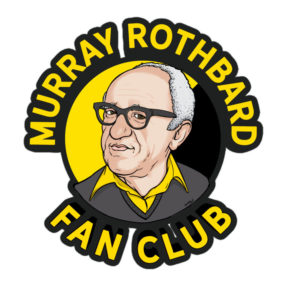 Murray Rothbard Fan Club Sticker