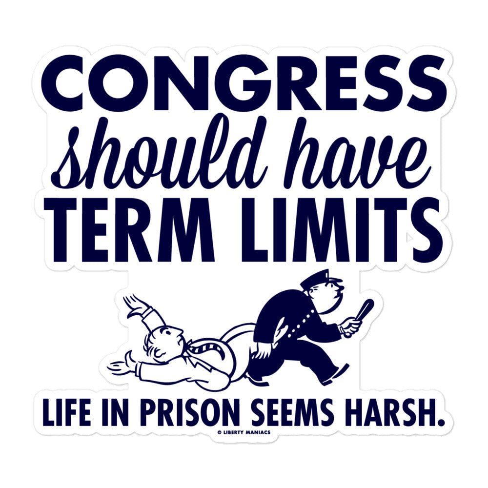 Congressional Term Limits Sticker