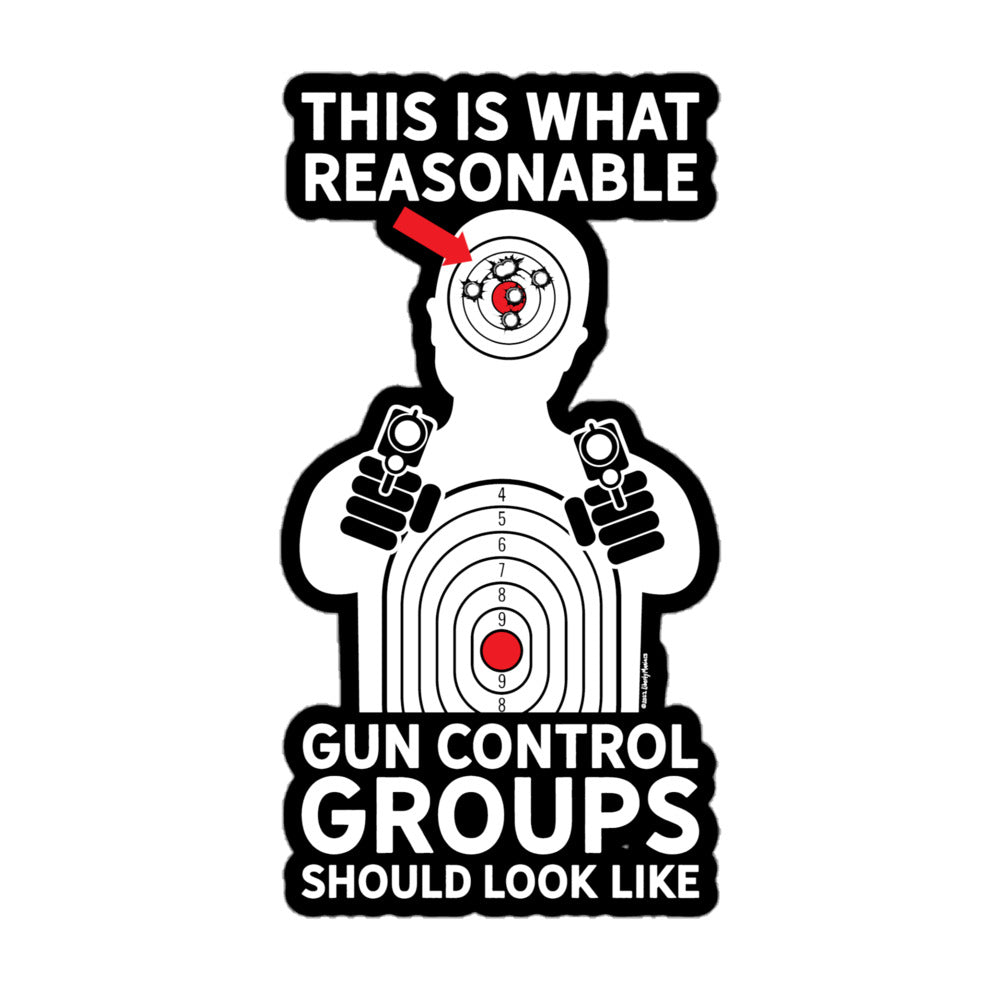 Reasonable Gun Control Groups Sticker