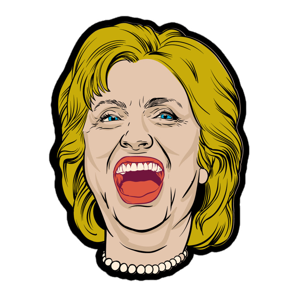 Hillary Cackle Sticker