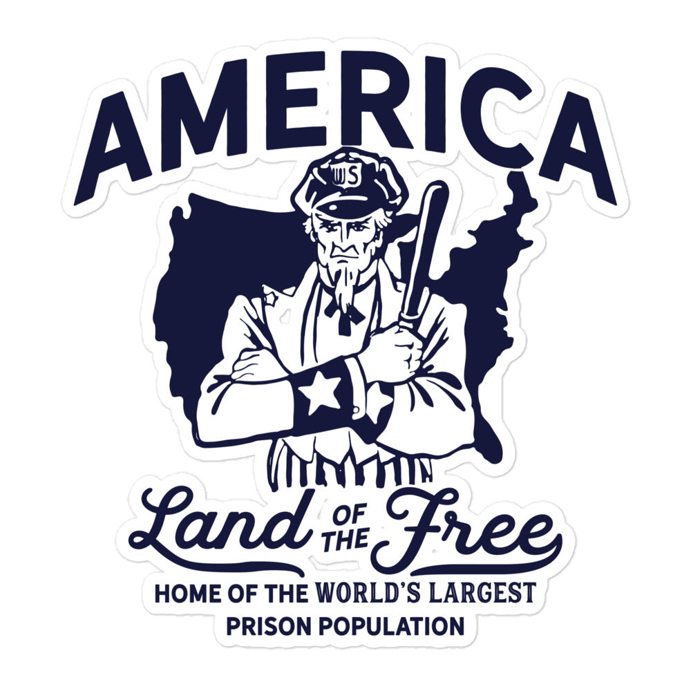 America Land of the Free Stickers