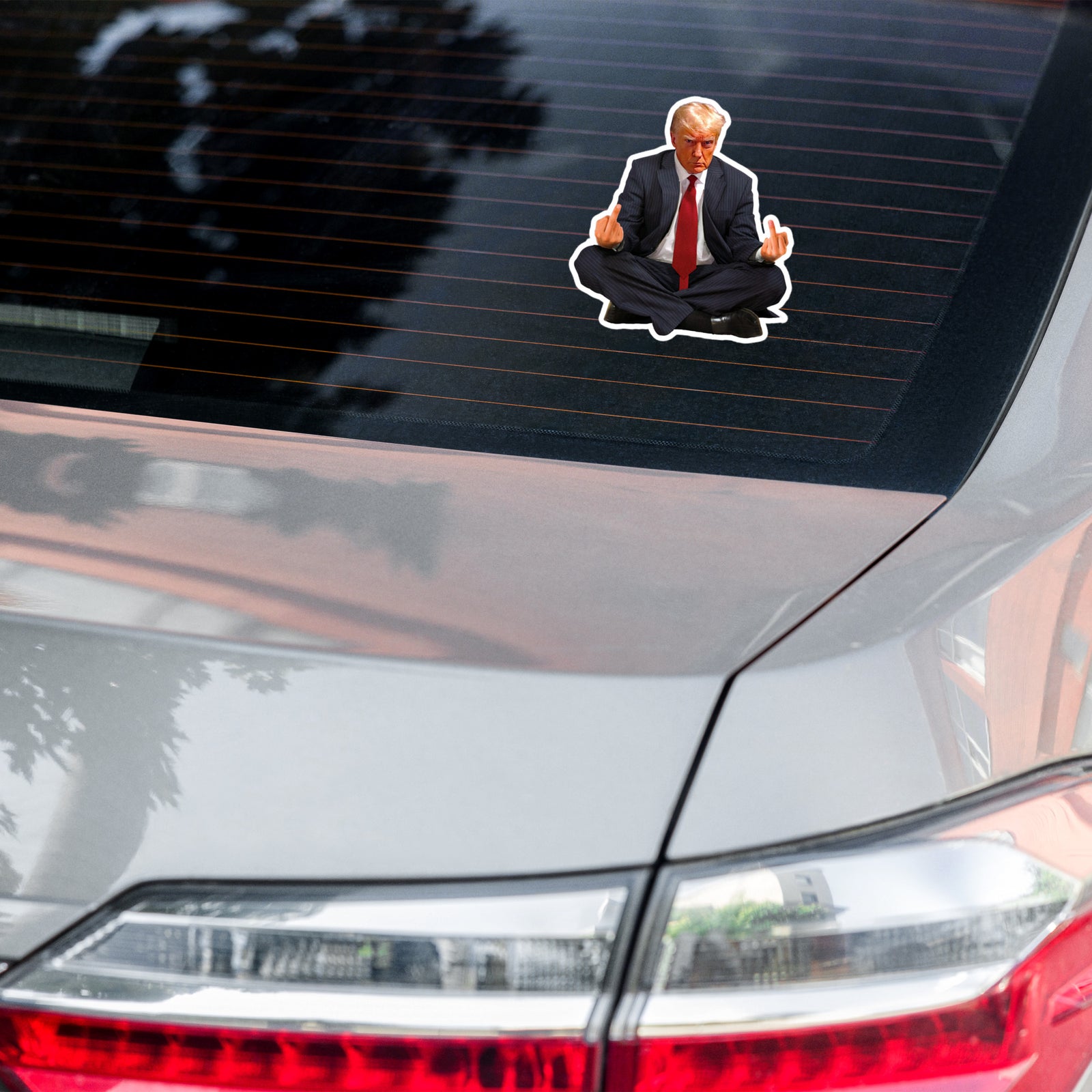 Zen of Trump Mugshot Sticker