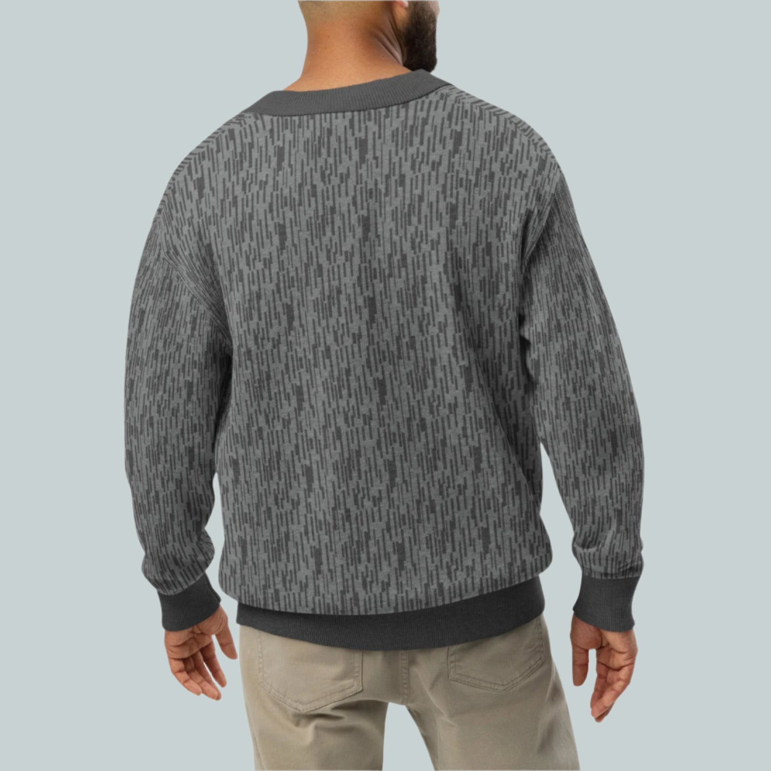 Strichtarn Raindrop Camo Knitted Cardigan