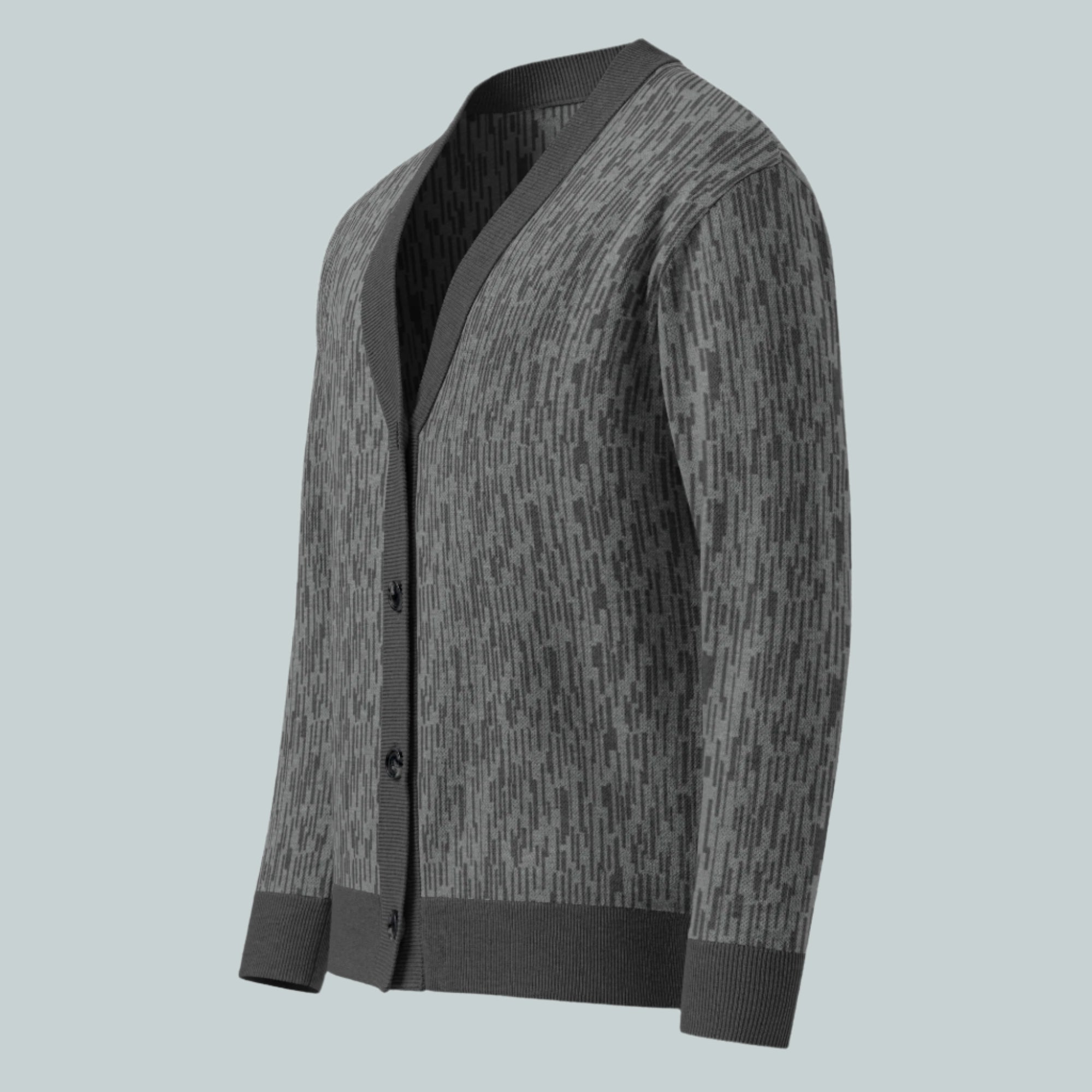 Strichtarn Raindrop Camo Knitted Cardigan