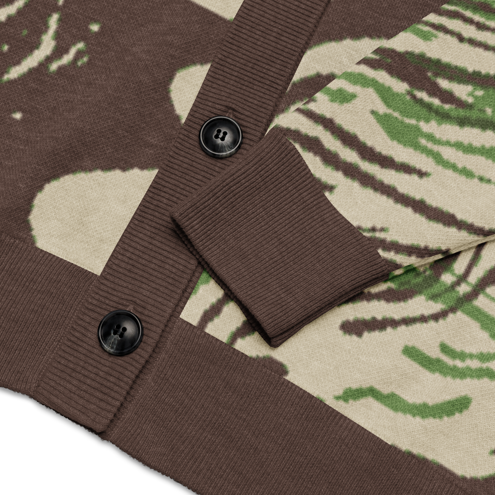 Rhodesian Brushstroke Knitted Cardigan