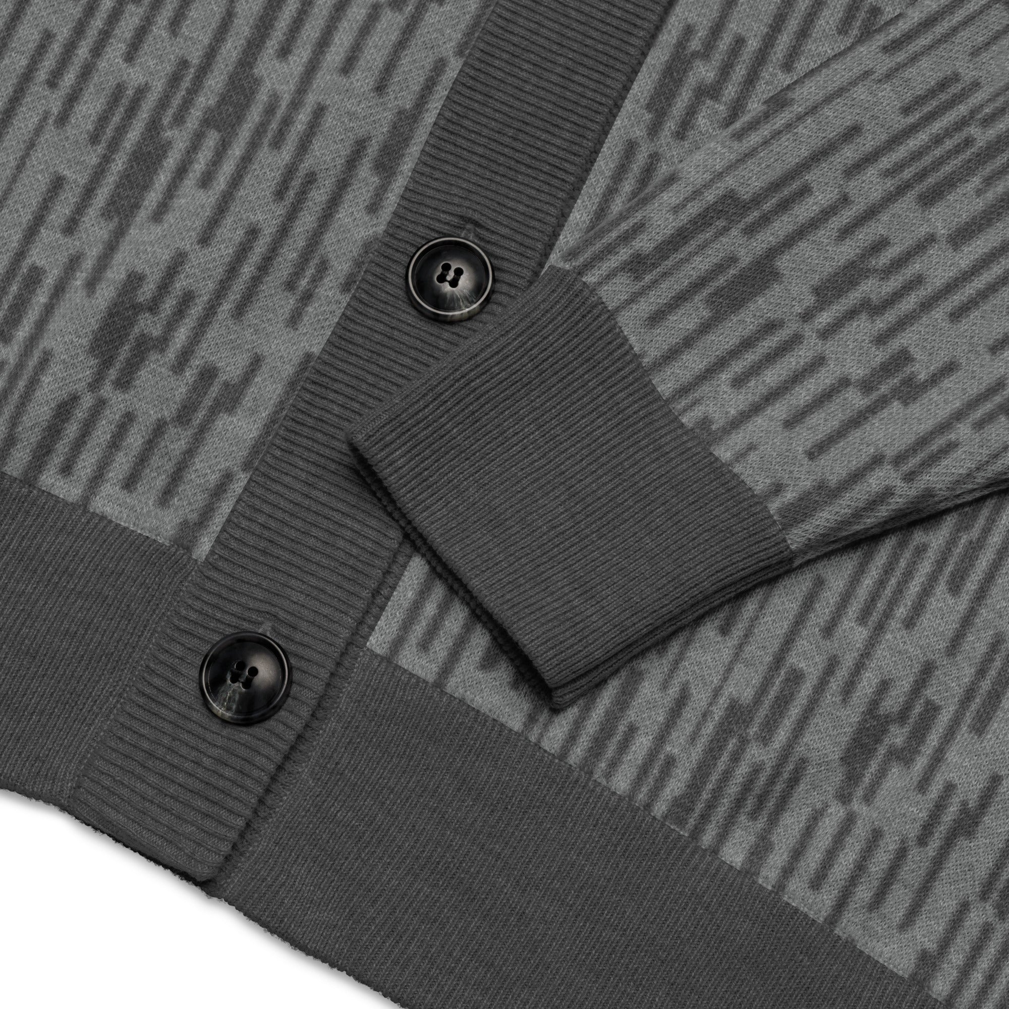 Strichtarn Raindrop Camo Knitted Cardigan