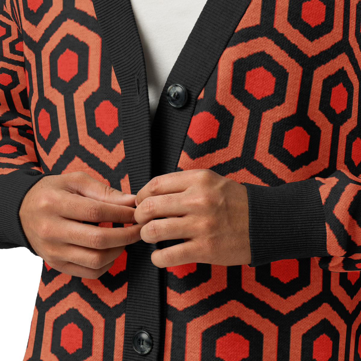 Overlook Knit Cardigan – The Shining Carpet Sweater