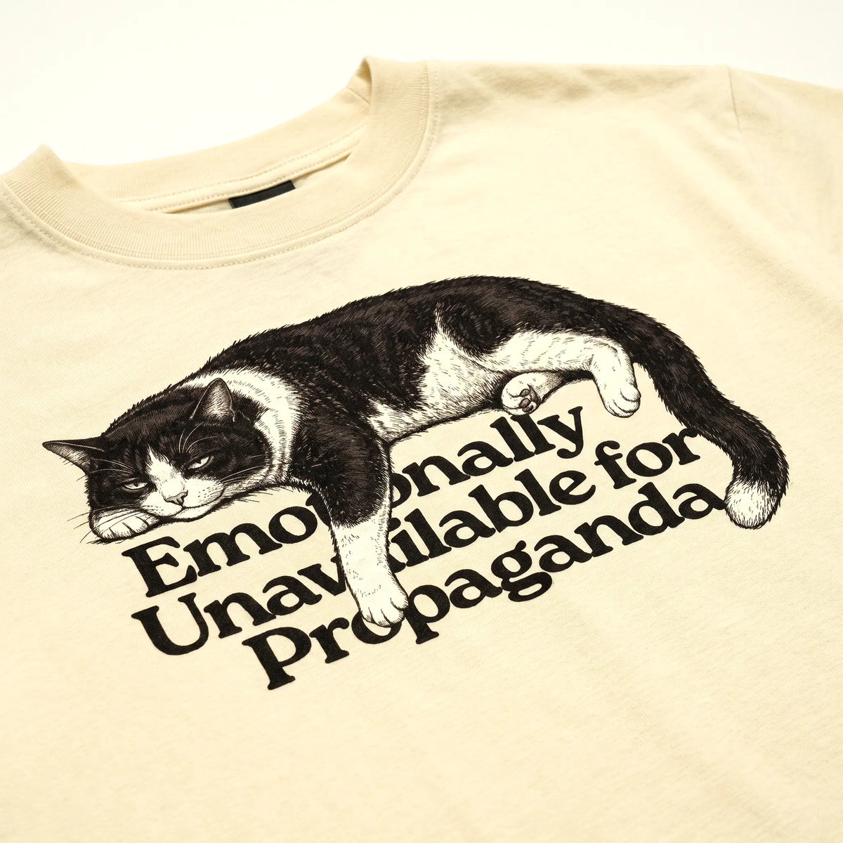 Emotionally Unavailable for Propaganda Women's Boxy Tee