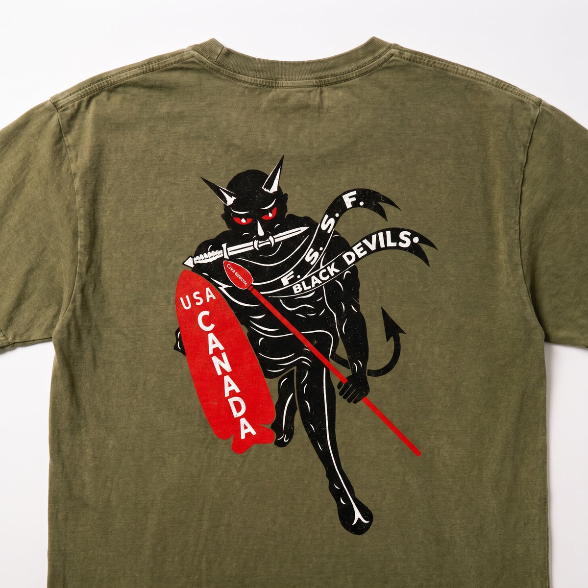 Devil's Brigade First Special Service Force WWII Vintage Crewneck Tee