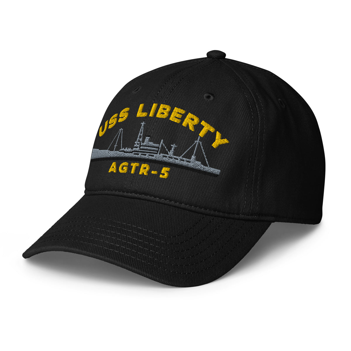 USS Liberty AGTR-5 Embroidered Low-Profile Cap