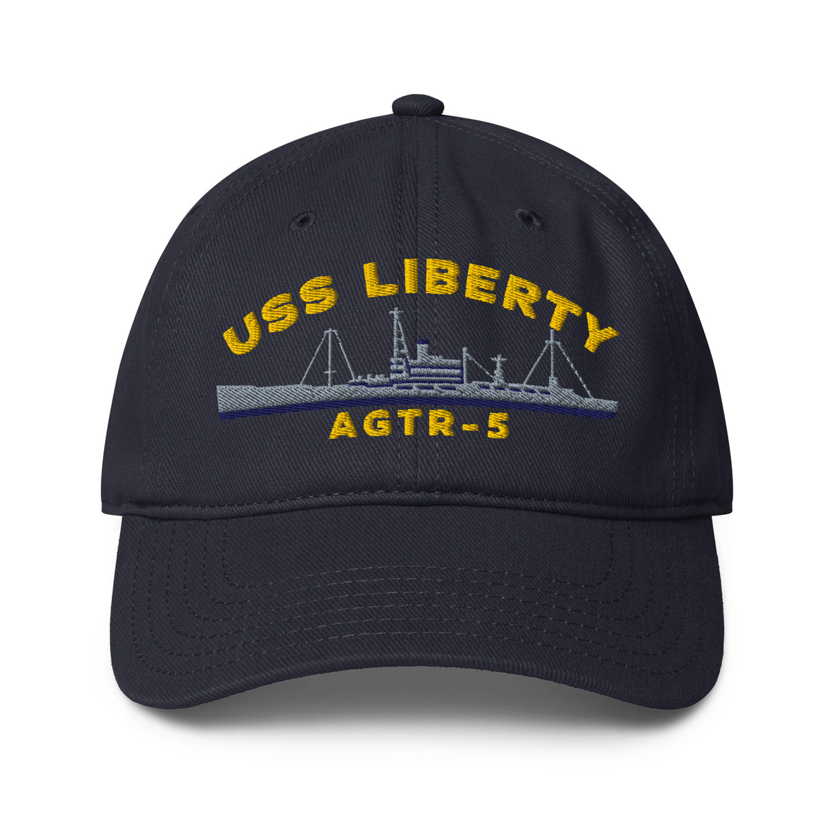 USS Liberty AGTR-5 Embroidered Low-Profile Cap