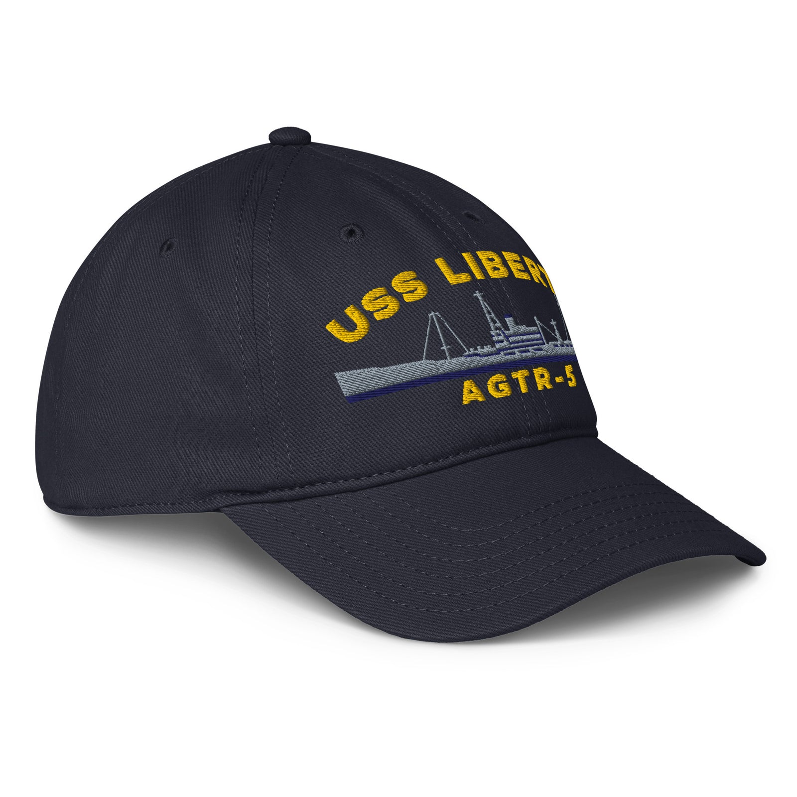 USS Liberty AGTR-5 Embroidered Low-Profile Cap