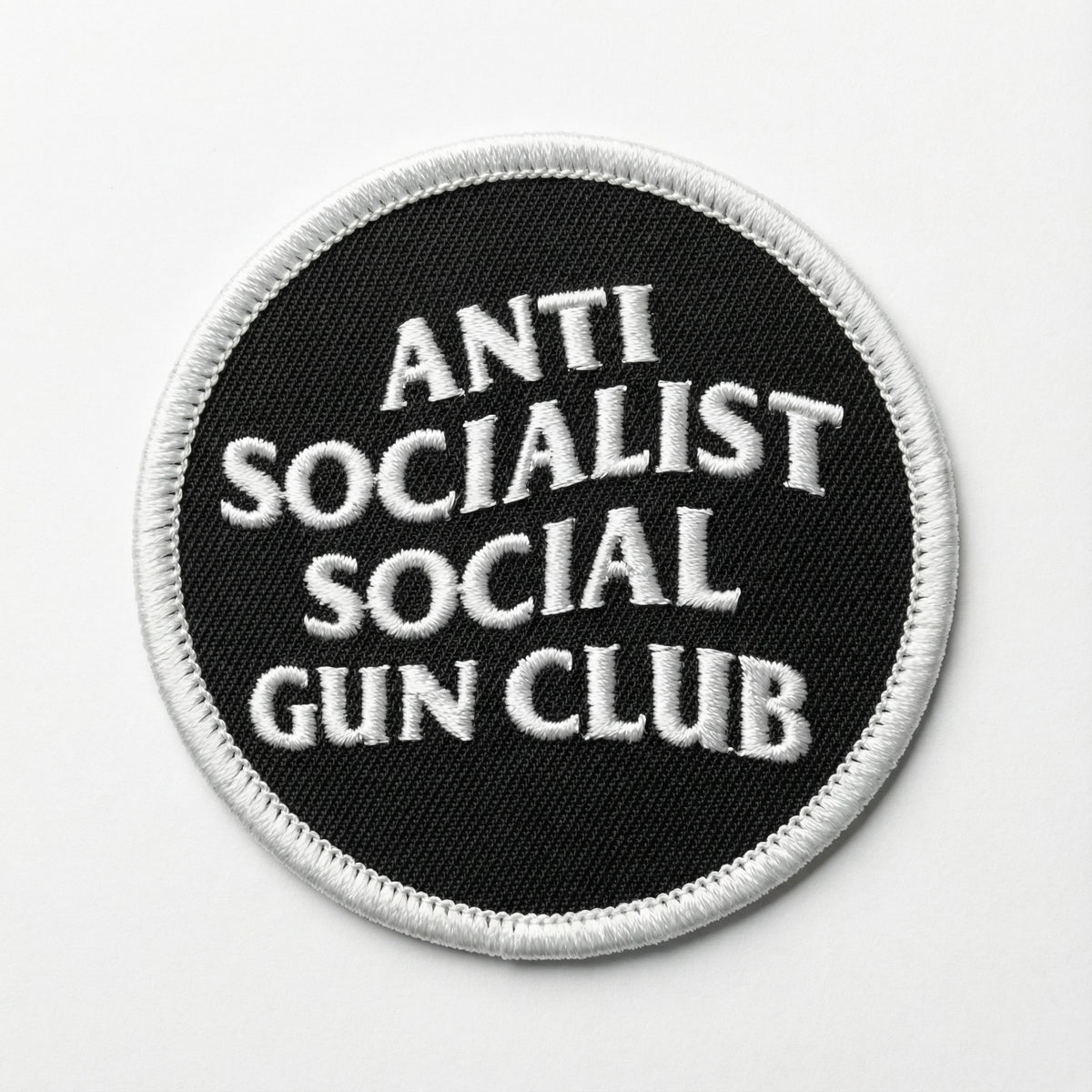 Anti Socialist Social Gun Club Patch