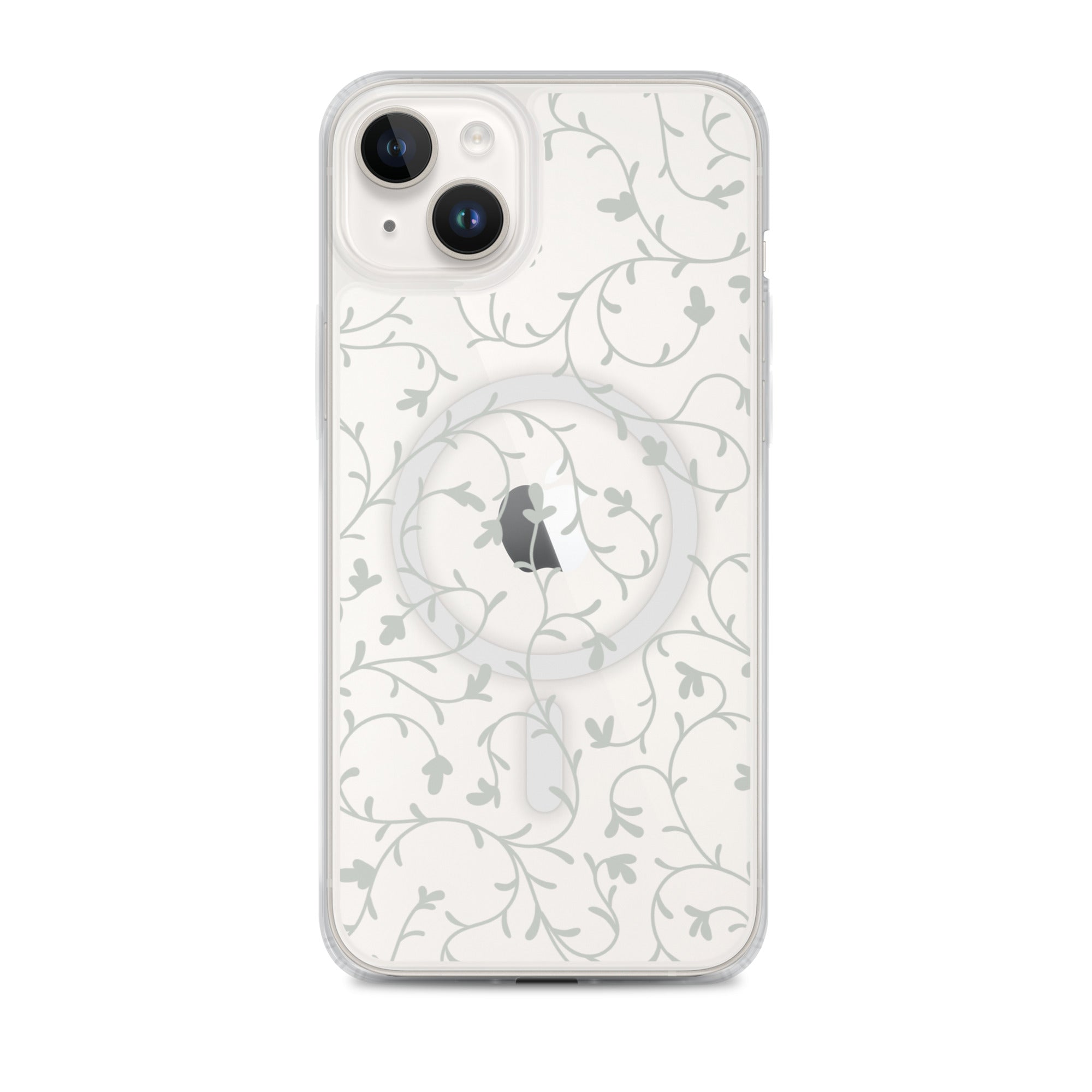 Minimalist Floral MagSafe clear case for iPhone iPhone 14 Plus Minimalist Floral MagSafe clear case for iPhone iPhone 14 Plus