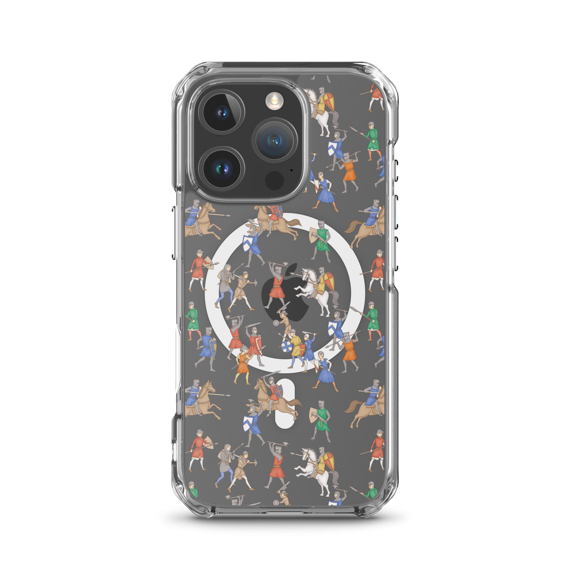 Medieval Battle MagSafe clear case for iPhone iPhone 16 Pro Medieval Battle MagSafe clear case for iPhone iPhone 16 Pro