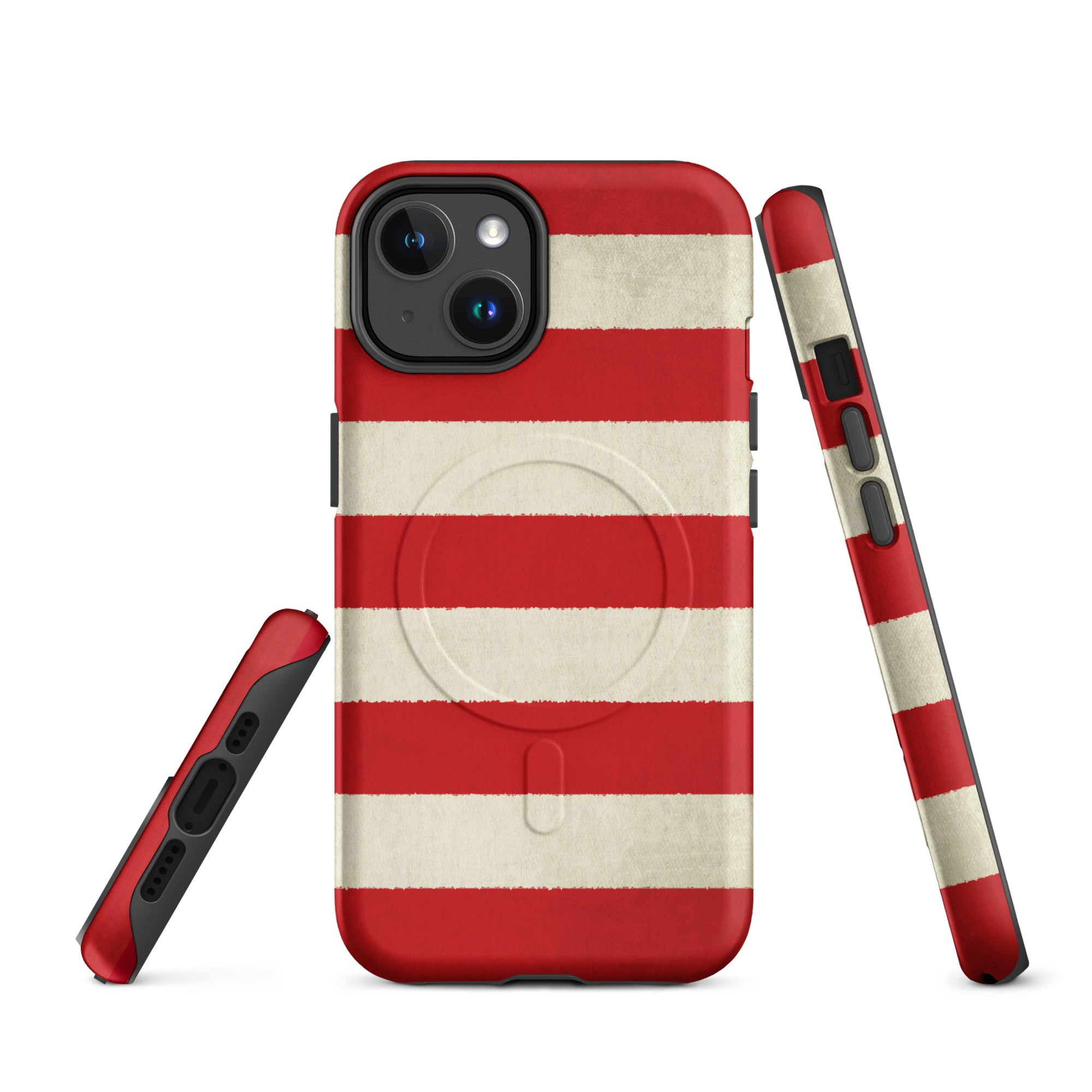 Rebel Stripes MagSafe tough case for iPhone Matte / iPhone 15 Pro Max Rebel Stripes MagSafe tough case for iPhone Matte / iPhone 15 Pro Max