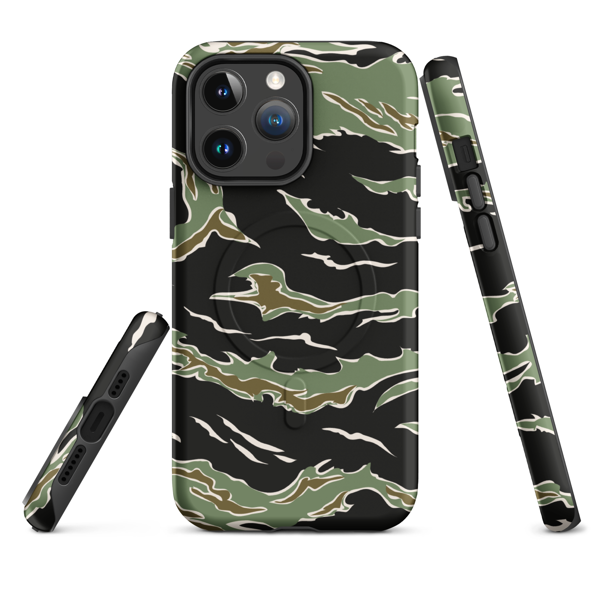 Tiger Stripe Camo MagSafe tough case for iPhone - Liberty Maniacs Tiger Stripe Camo MagSafe tough case for iPhone - Liberty Maniacs