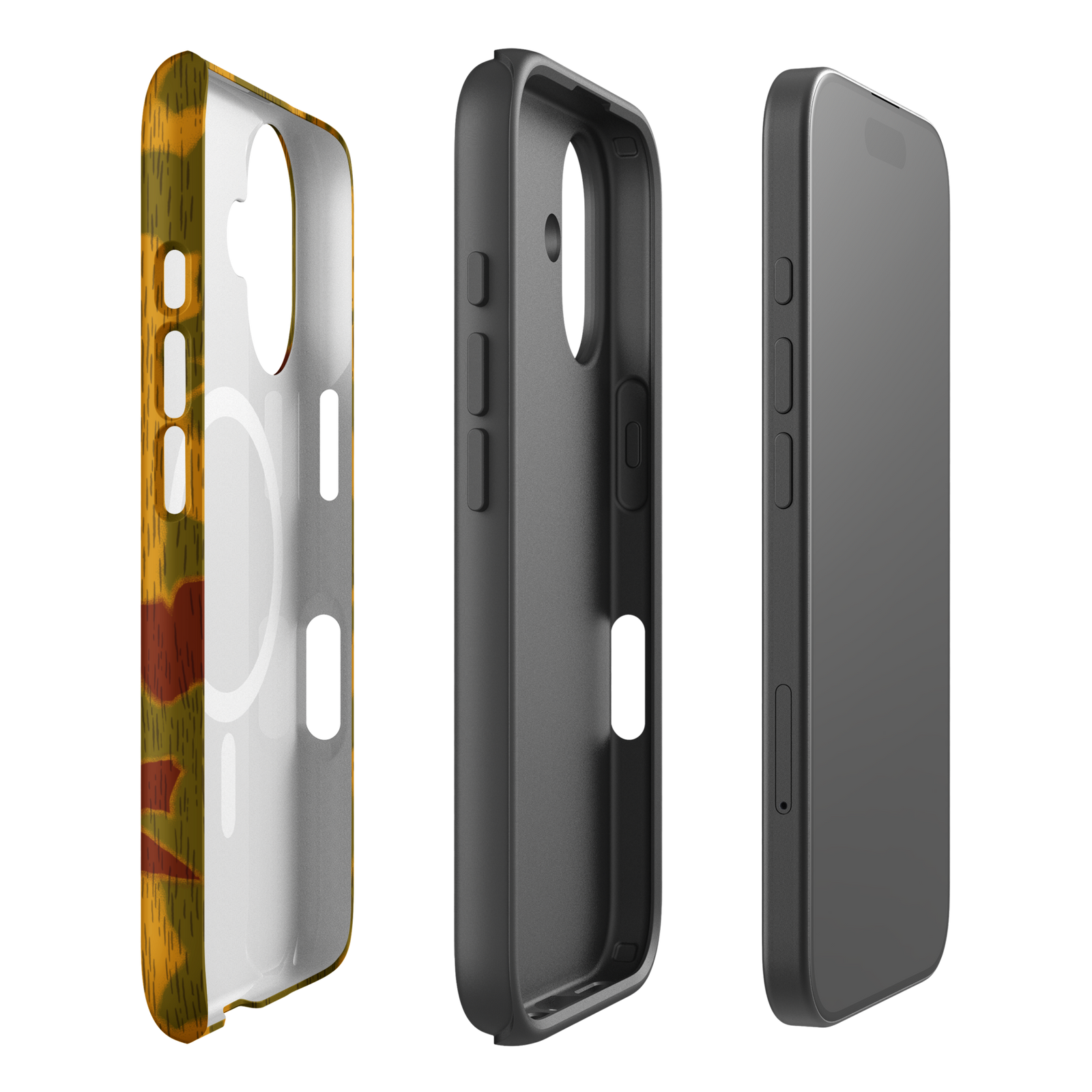 Sumpftarnmuster Swamp Camouflage MagSafe® tough case for iPhone®