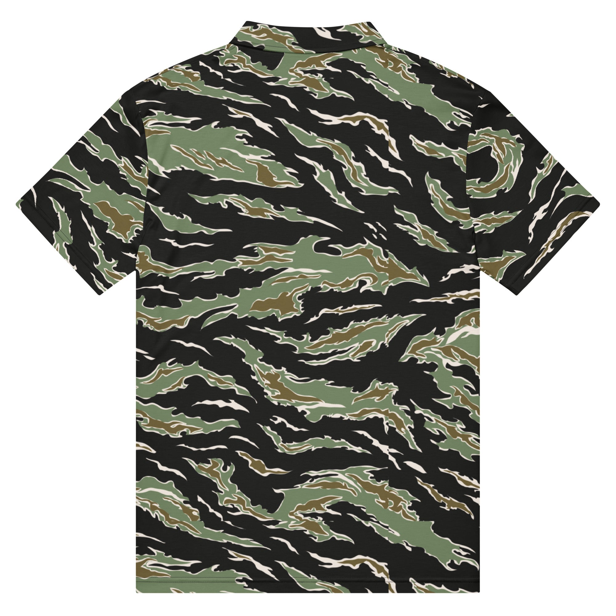 Tiger Stripe Camouflage Men’s slim fit polo