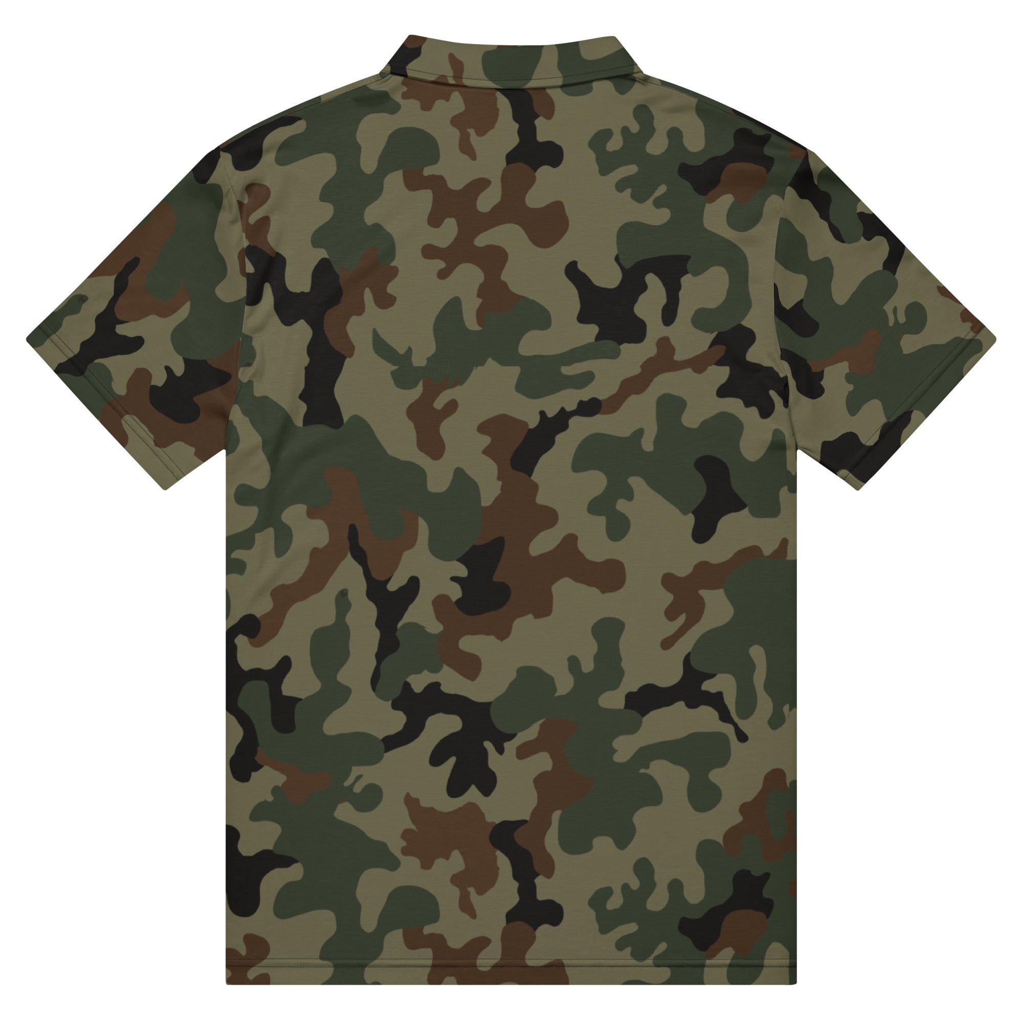 Seek and Disrupt Balkan Camo Polo