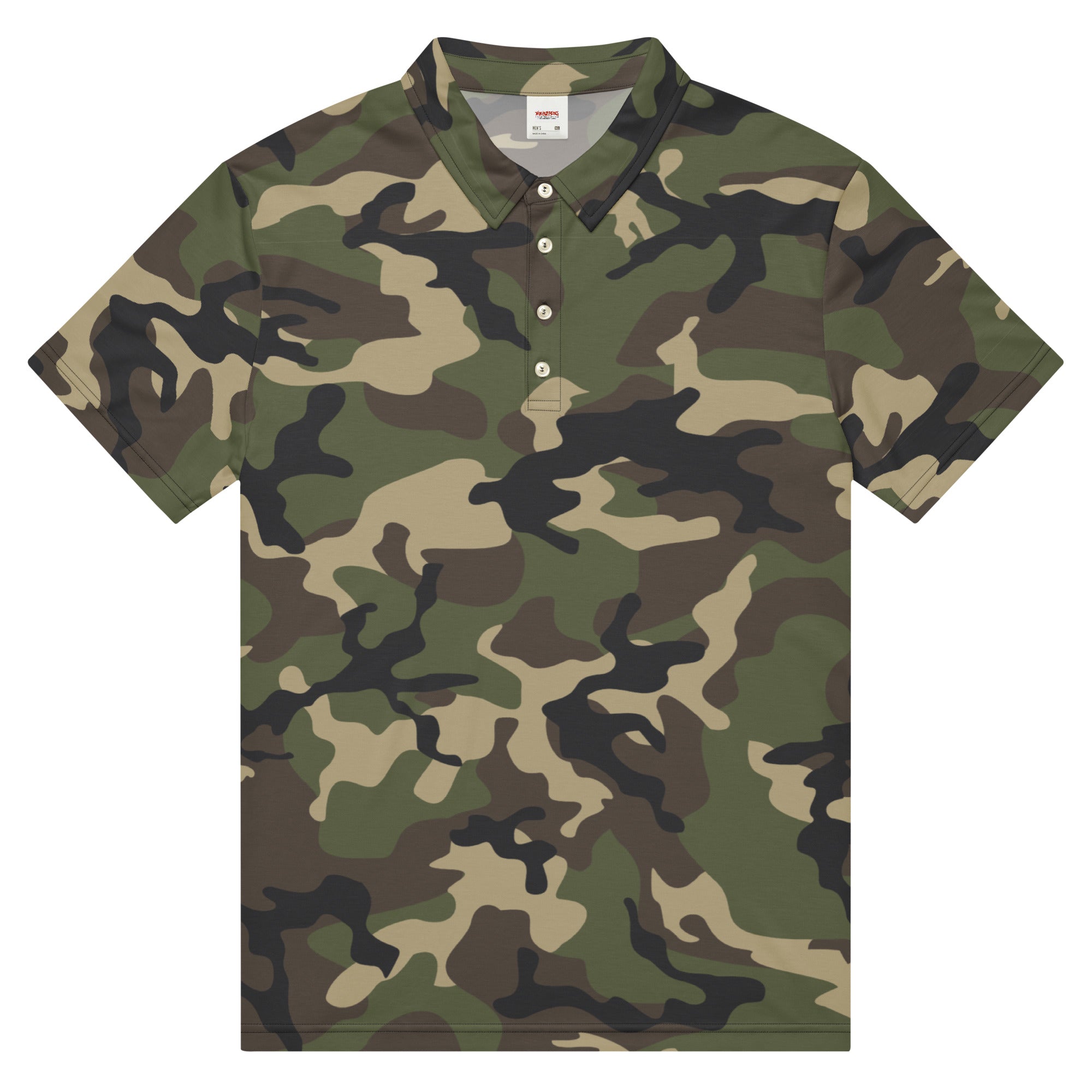 Woodland M81 Camo Men’s slim fit polo