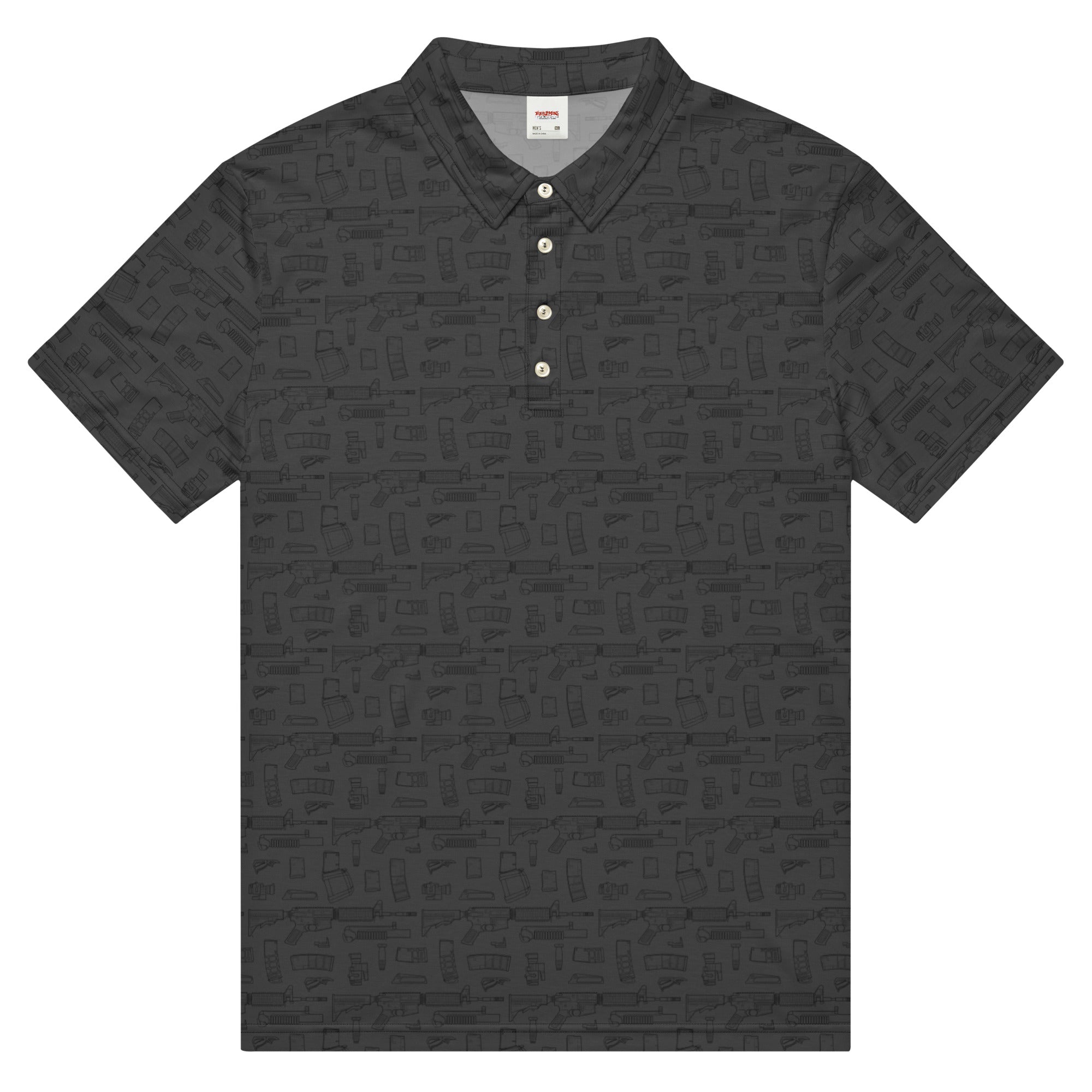 Rifle Attachments Men’s Slim Fit Polo