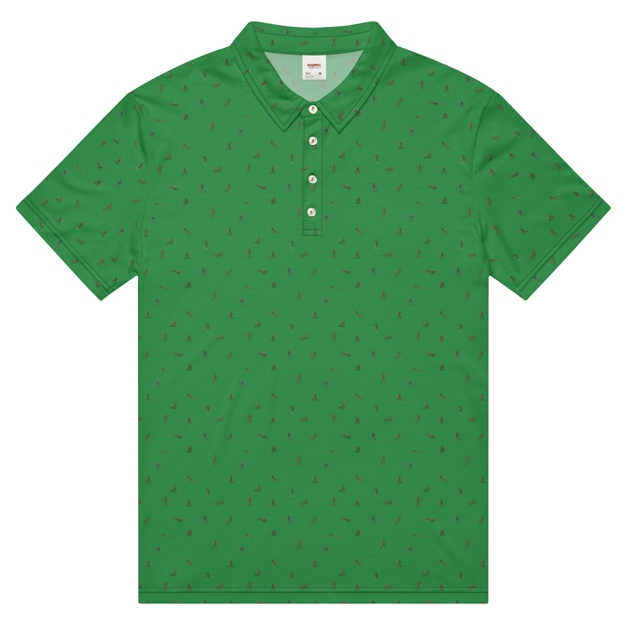 Green Army Men Men’s Polo