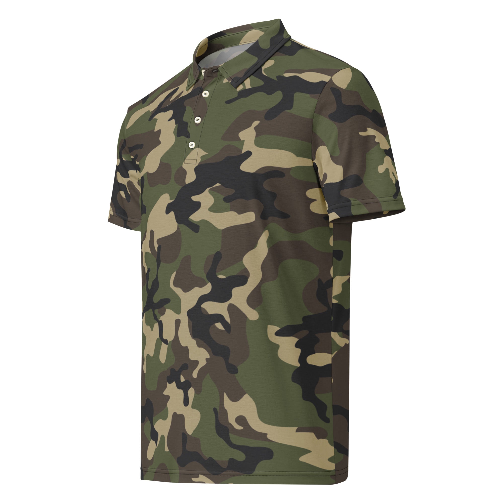 Woodland M81 Camo Men’s slim fit polo