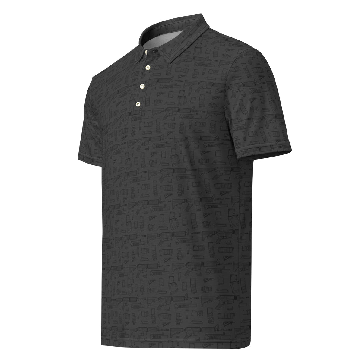 Rifle Attachments Men’s Slim Fit Polo