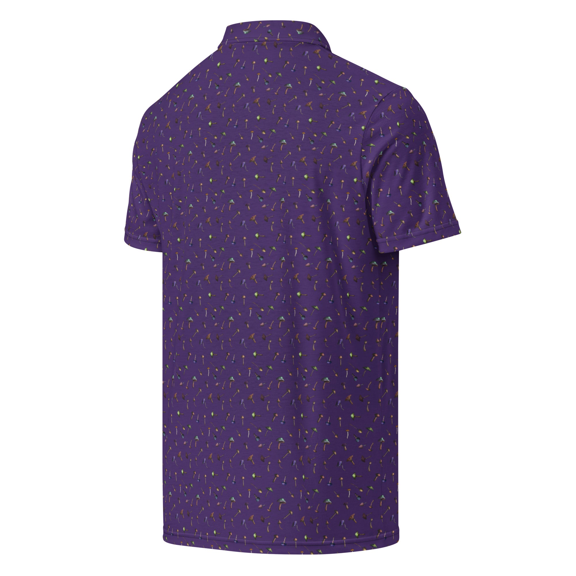 Mushroom Mirage Men’s slim fit polo