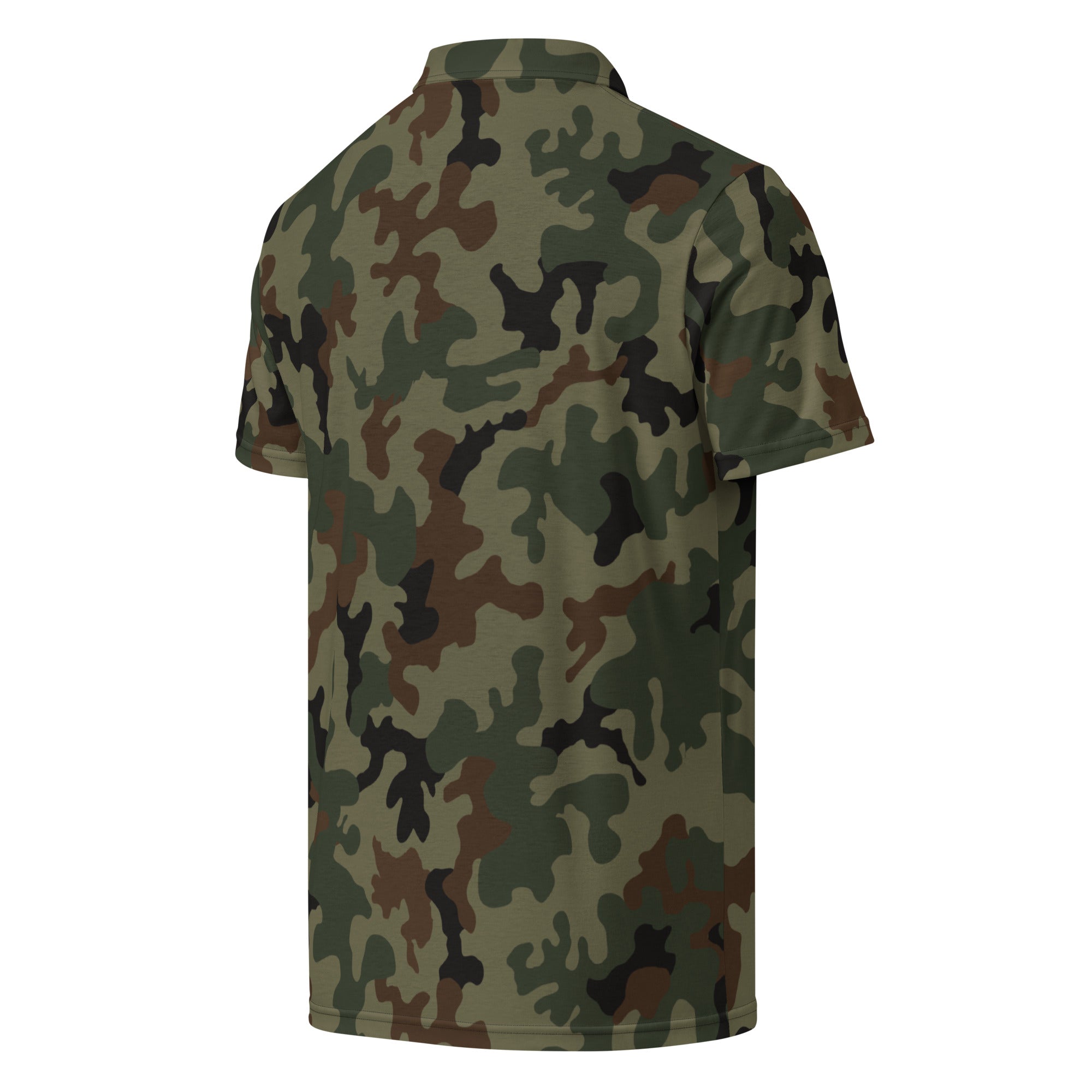 Seek and Disrupt Balkan Camo Polo