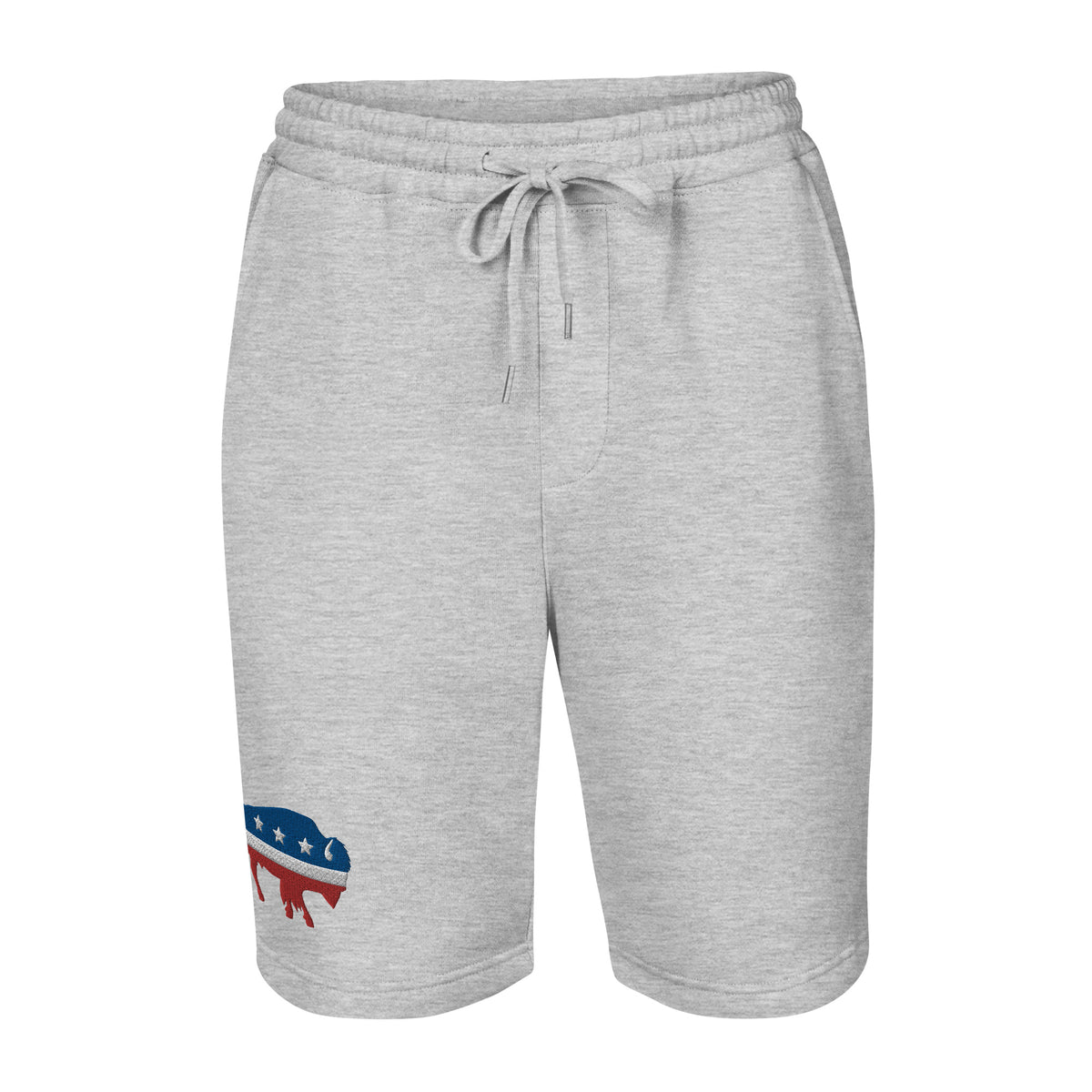 Independent Bison Embroidered Men&#39;s Fleece Shorts